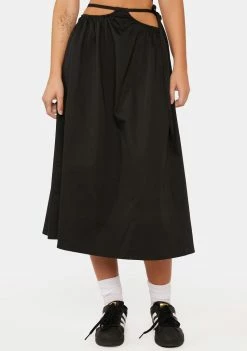 For Love & Lemons Marley Midi Skirt