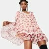 For Love & Lemons Tea Rose Evie Swing Dress Dresses