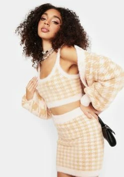 For Love & Lemons Cher Crop Tank Sweater