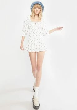 For Love & Lemons Viola Mini Dress