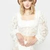 For Love & Lemons Jillian Crop Top Tops