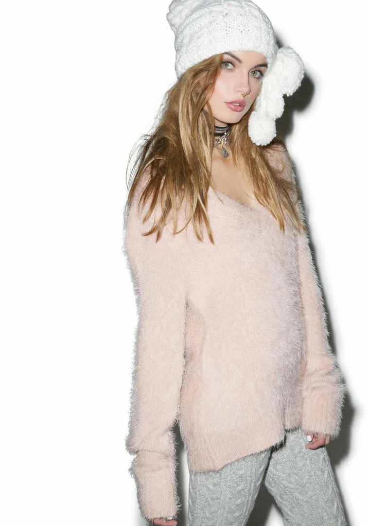 Best Pirce π For Love & Lemons Ski Bunny Oversized Sweater Tops β€οΈ 3 For Love & Lemons Ski Bunny Oversized Sweater Tops
