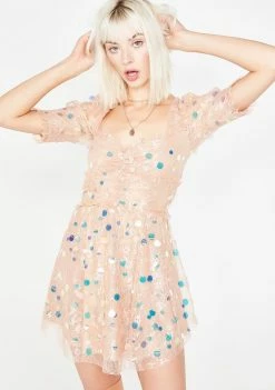 For Love & Lemons Ace Mini Dress