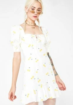 For Love & Lemons Ashland Lace Up Dress
