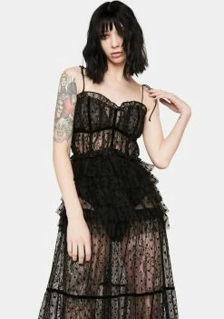 For Love & Lemons Jourdan Maxi Dress