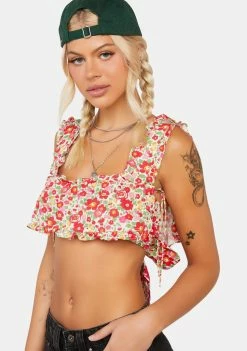 For Love & Lemons Tank Crop Top Auden Crop Top