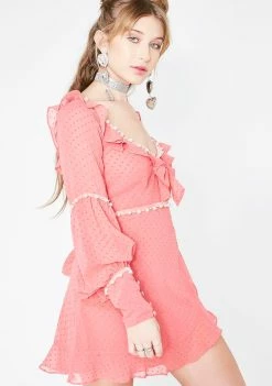 For Love & Lemons Marquee Mini Dress Dresses