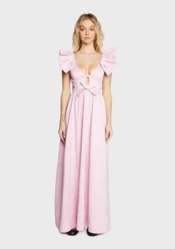 For Love & Lemons Miriam Maxi Dress
