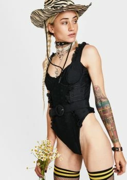 For Love & Lemons Rowan One Piece Swimsuit