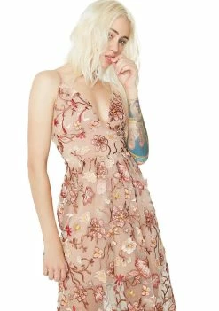 For Love & Lemons Dresses Botanic Midi Dress
