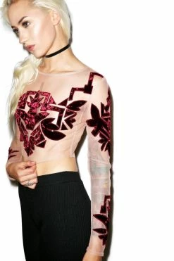 Buy π For Love & Lemons Vienna Crop Top Tops β¨ 7 For Love & Lemons Vienna Crop Top Tops