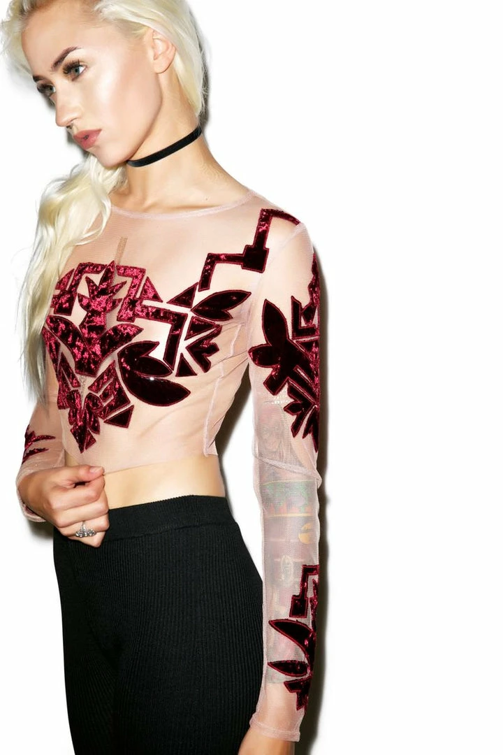 Buy π For Love & Lemons Vienna Crop Top Tops β¨ 4 For Love & Lemons Vienna Crop Top Tops