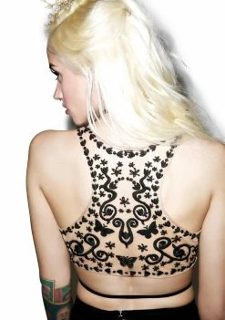 For Love & Lemons Tops Karina Butterfly Top