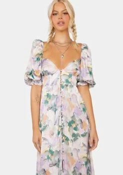 For Love & Lemons Megan Maxi Dress
