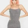 For Love & Lemons Constance Sparkle Slip Dress Dresses