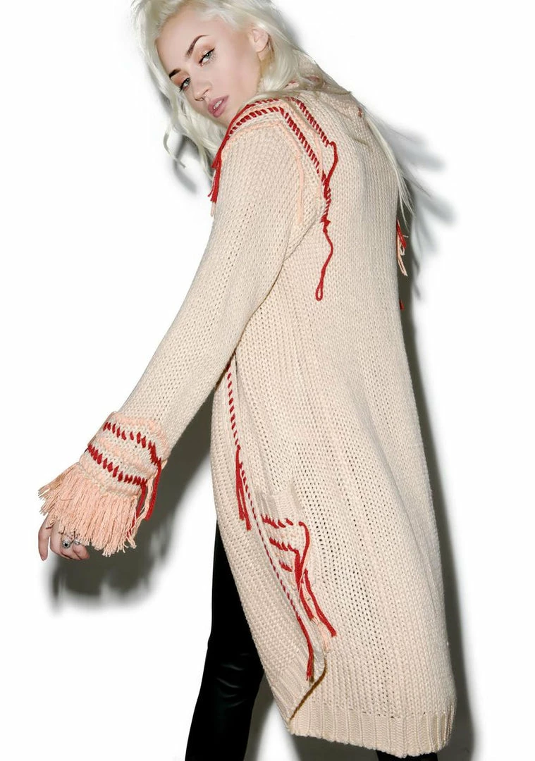 Discount 🥰 For Love & Lemons Denver Knit Cardigan Tops 🤩 2 For Love & Lemons Denver Knit Cardigan Tops