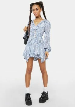 For Love & Lemons Janelle Mini Dress Dresses