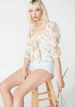 For Love & Lemons Paradis Blouse