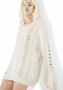 For Love & Lemons Tops Wythe Bell Sleeve Sweater