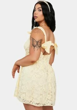 Hot Sale π For Love & Lemons Plus August Mini π Dress π₯ 7 For Love & Lemons Plus August Mini Dress