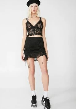 New π For Love & Lemons Lafayette Mini π Skirt π 6 For Love & Lemons Lafayette Mini Skirt