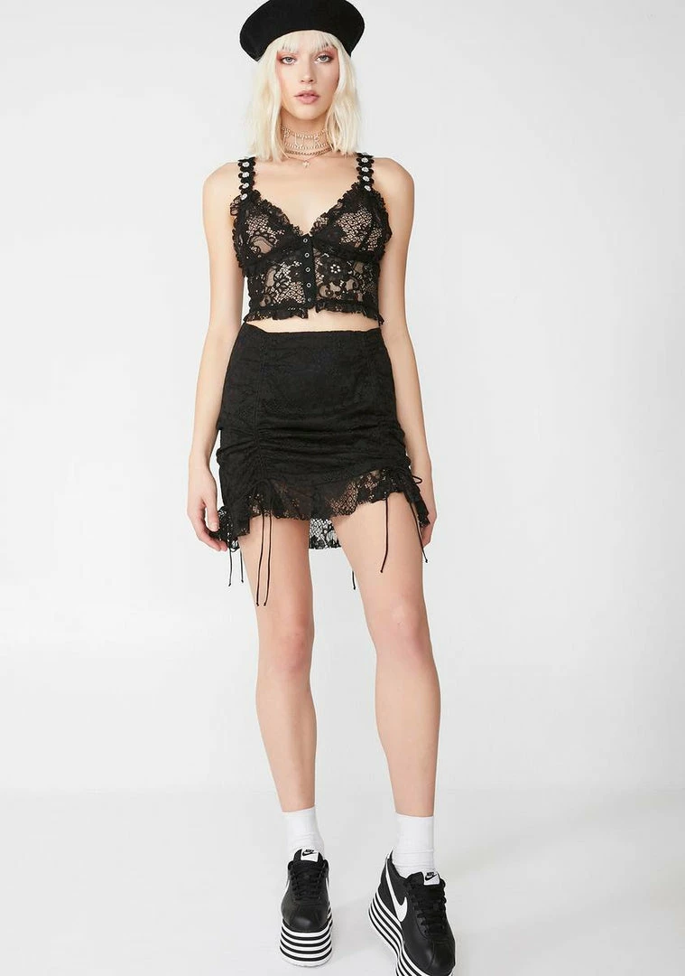 New π For Love & Lemons Lafayette Mini π Skirt π 3 For Love & Lemons Lafayette Mini Skirt