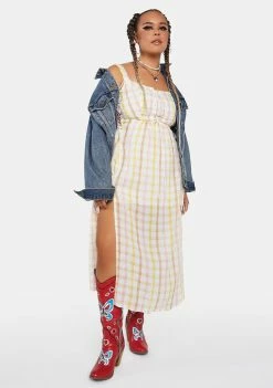 Wholesale π For Love & Lemons Plus Rue Midi π Dress Midi & Maxi π 6 For Love & Lemons Plus Rue Midi Dress Midi & Maxi