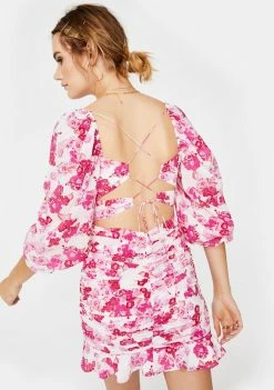 Cheapest βοΈ For Love & Lemons Oahu Ruched Mini π Dress π Dresses π 7 For Love & Lemons Oahu Ruched Mini Dress Dresses