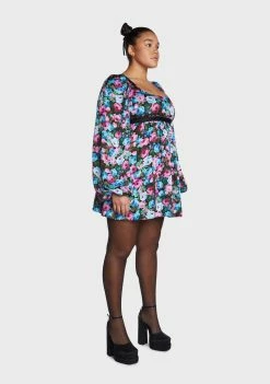 For Love & Lemons Plus Maggie Mini Dress