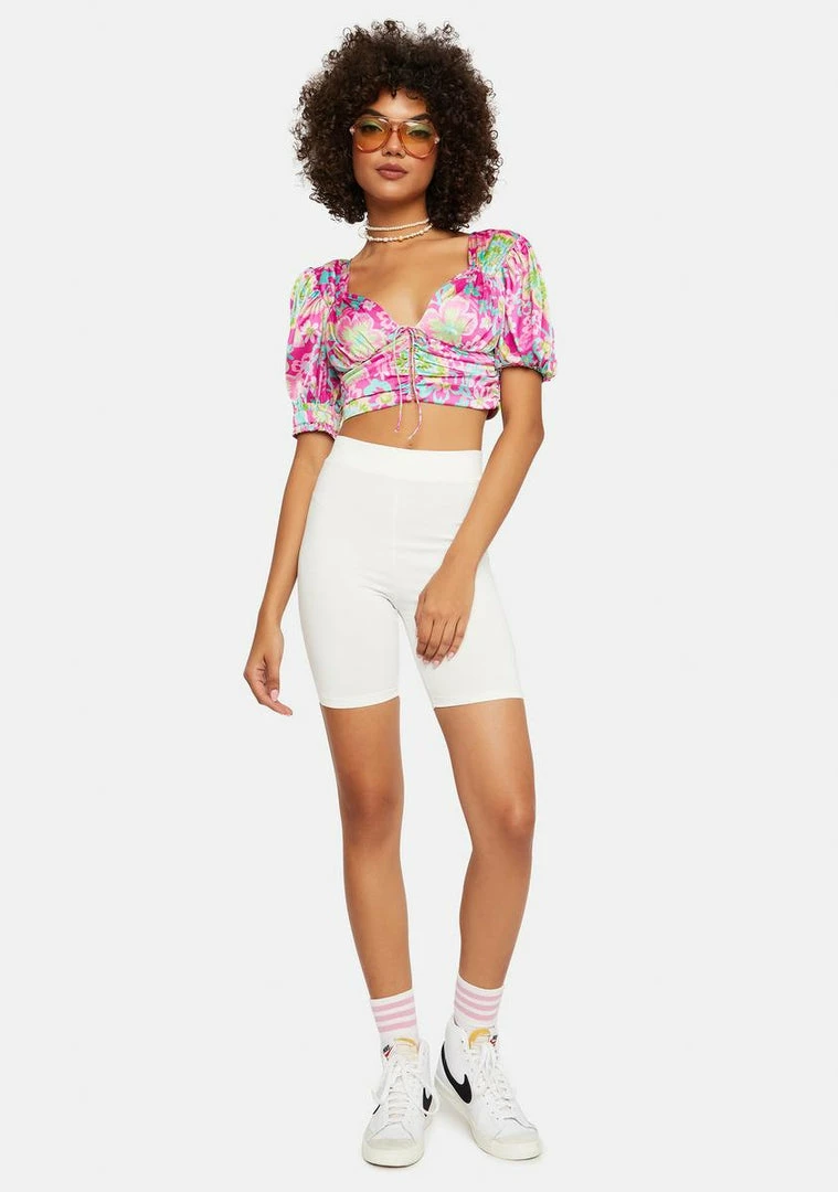 Budget π₯° For Love & Lemons Julien Crop Top β 3 For Love & Lemons Julien Crop Top