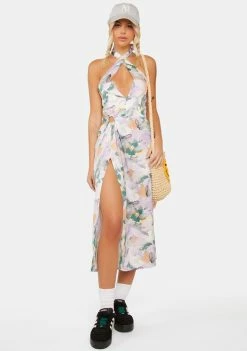 For Love & Lemons Megan Midi Dress Dresses
