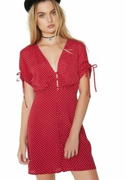 For Love & Lemons Button Up Dress