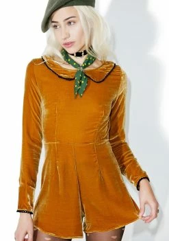 For Love & Lemons Collette Romper Jumpsuits & Rompers