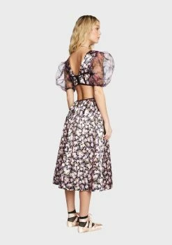 For Love & Lemons Dresses Maddison Midi Dress