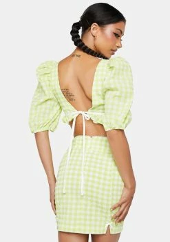 For Love & Lemons Bottoms Maureen Mini Skirt