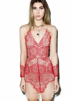 For Love & Lemons Antigua Mini Dress Dresses