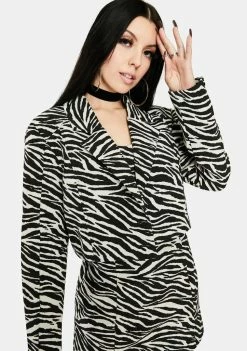 For Love & Lemons Josie Cropped Jacket Outerwear