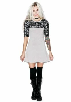 For Love & Lemons Ice Queen Mini Dress