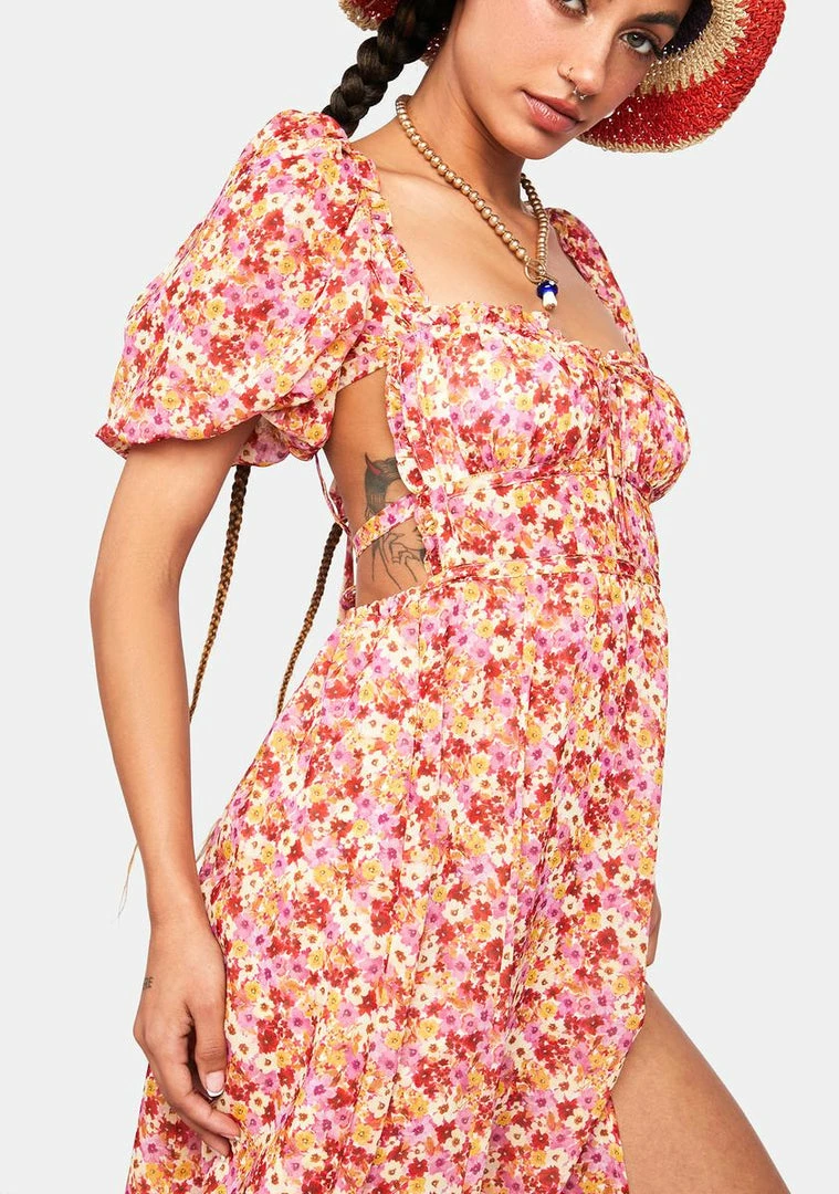 Outlet π₯° For Love & Lemons π Dresses Felicia Midi π Dress π 3 For Love & Lemons Dresses Felicia Midi Dress