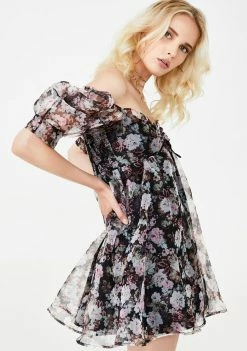 For Love & Lemons Faye Babydoll Dress Dresses