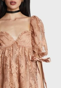 For Love & Lemons Louisa Mini Dress Dresses