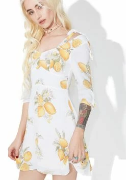 For Love & Lemons Limonada Mini Dress