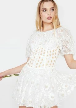 For Love & Lemons Lupita Corset Mini Dress