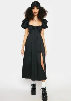 For Love & Lemons Carey Midi Dress Dresses