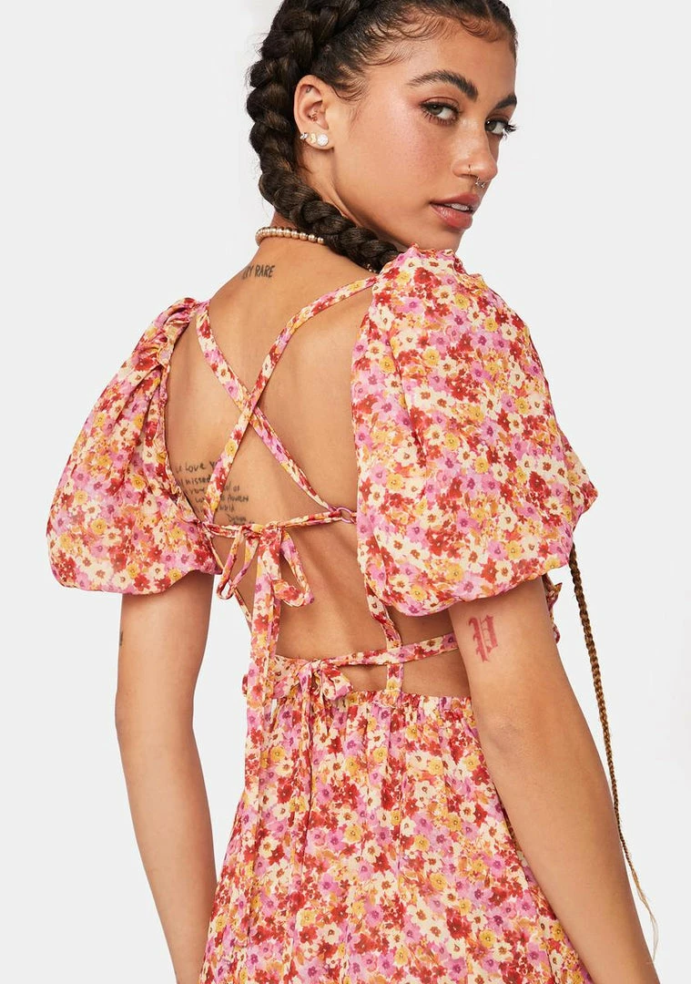 Outlet π₯° For Love & Lemons π Dresses Felicia Midi π Dress π 4 For Love & Lemons Dresses Felicia Midi Dress