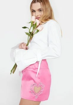 For Love & Lemons Bottoms Hazel Mini Skirt