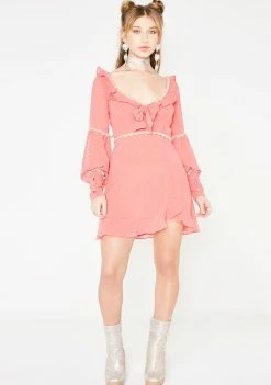 For Love & Lemons Marquee Mini Dress Dresses