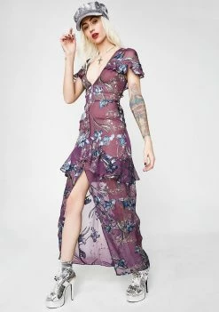 For Love & Lemons Shop 3 For Love & Lemons Cleo Floral Maxi Dress