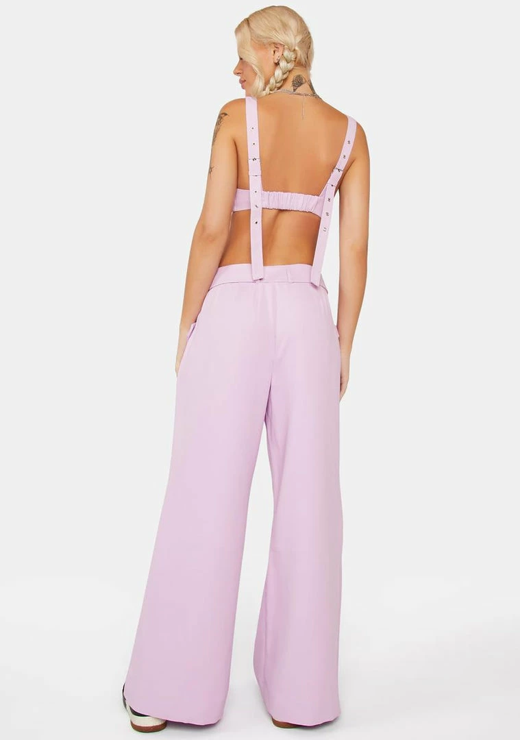 Brand new π For Love & Lemons Natasha Pants Wide Leg Pants 𧨠4 For Love & Lemons Natasha Pants Wide Leg Pants